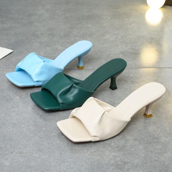 

slippers women brand 2021 summer beach flip flop open toe casual leisure sandal female slides indoor ytmtloy house shoes, Black