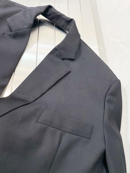 

women's suits & blazers hollow out of fund 2021 autumn winters bowknot adornment suit jacket 0815, White;black