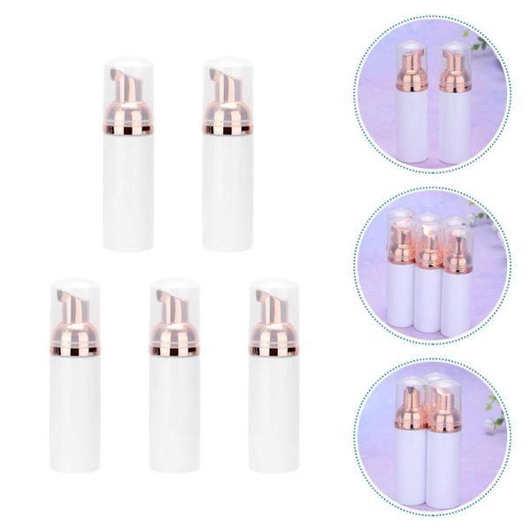 

storage bottles & jars 5pcs 60ml foaming bottle travel soap dispenser