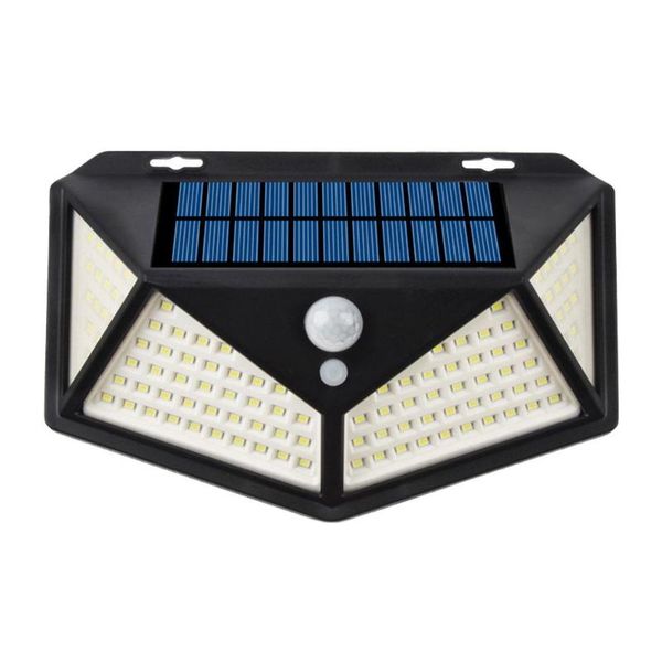 

outdoor wall lamps 114led solar light lamp pir motion sensor waterproof powered sunlight for garden decoration