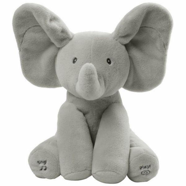 

baby pluche animals elephant soft knuffels music pop children girl gifts sleeping toys 30cm