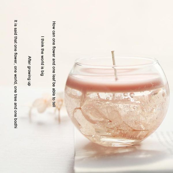 

candles european style one flower world dried eternal candle cup home decor gift with souvenir soy wax