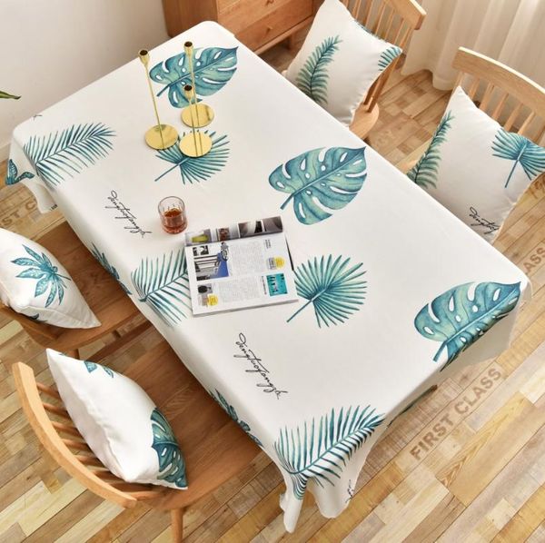 

table cloth monstera nordic modern round