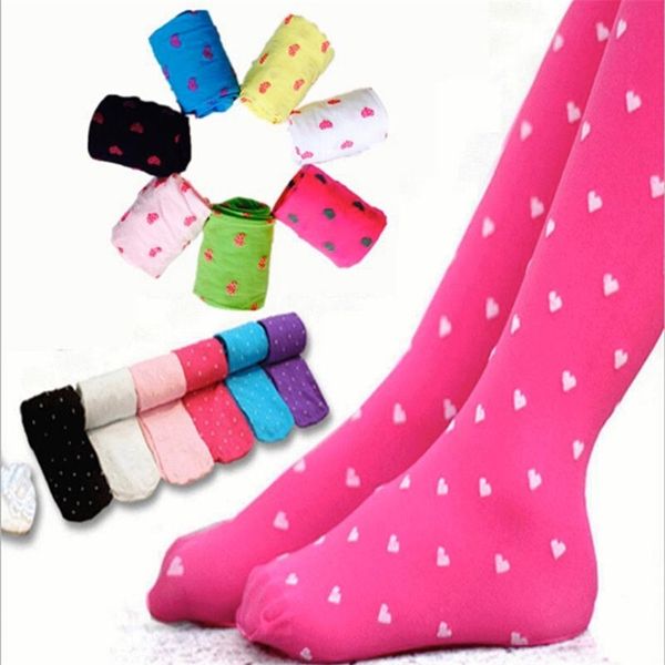 

5pc/lot mix color baby girls dacne stocking children cute colorful cartoon cotton stockings 3-8 years 211028, Pink;yellow