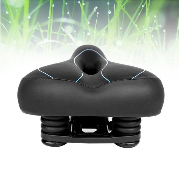 

bike saddles universal cushion mountainous road cushion(black-blue)