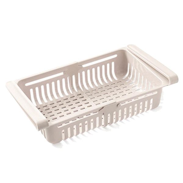 

storage bottles & jars retractable drawer type refrigerator container box food fruit organizer basket fridge bins ksi999