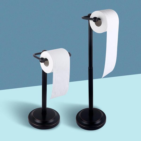 

toilet paper holders floor roll holder adjustable bathroom hand tray kitchen vertical tissue rack punch wall stainless steel
