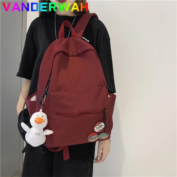 

backpack harajuku couples waterproof bookbags teenager female laptravel bagpacks women student rucksack male mochilas