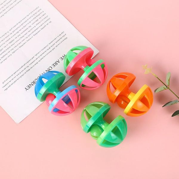 

cat toys pet kitten dumbbell bell ball scratch training game interactive playing toy