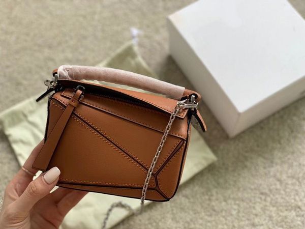 

shoulder bags crossbody onthego chain quilted leather bag designer handbag wallet (12.5x8.5x5cm) brown tote fashion handbags nylon handtasch