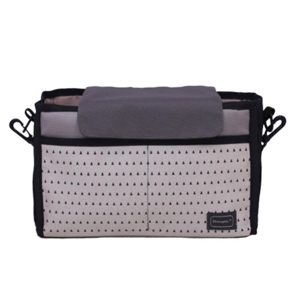

storage bags portable striped baby stroller hanging bag organizer carriage pouch