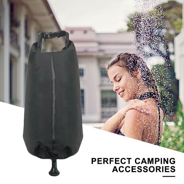 

solar shower bag pvc folding bathing water for camping outdoor bags
