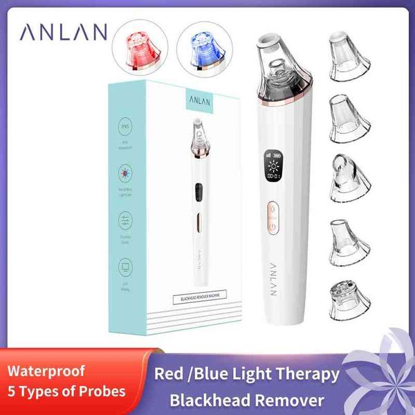 

face care devices steameranlan waterproof blackhead remover vacuum deep nose cleaner acne pimple removal pore cleanser light therapy skin to