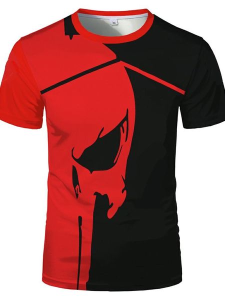 

men's t-shirts cool clothing, White;black