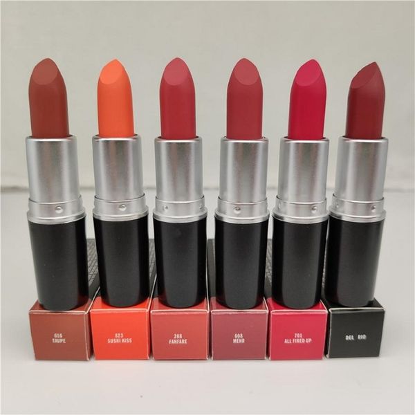MEHR rossetto opaco TAUPE M Makeup ANGEL CANDY YUM-YUM Waterproof Long Lasting MARRAKESH VELVET TEDDY odore dolce