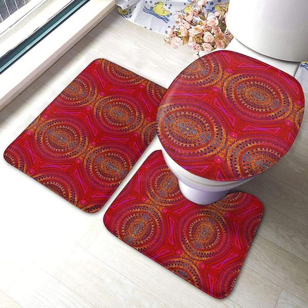 

bath mats beau financial 3 piece set non-slip rug mat shower and toilet covert