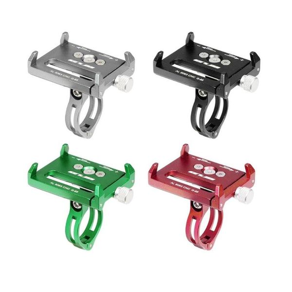 

g-85 adjustable bike phone stand aluminum alloy bicycle handlebar mount holder cycling accessory water bottles & cages