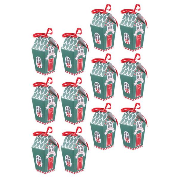 

gift wrap 20pcs xmas packing box kraft paper creative hand candy bag party holder