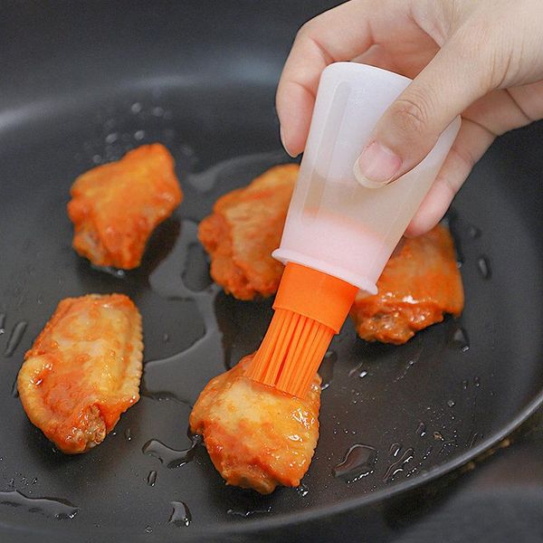

tools & accessories high temperature resistant silicone bottle brush barbecue oil household baking pancake bbq cooking