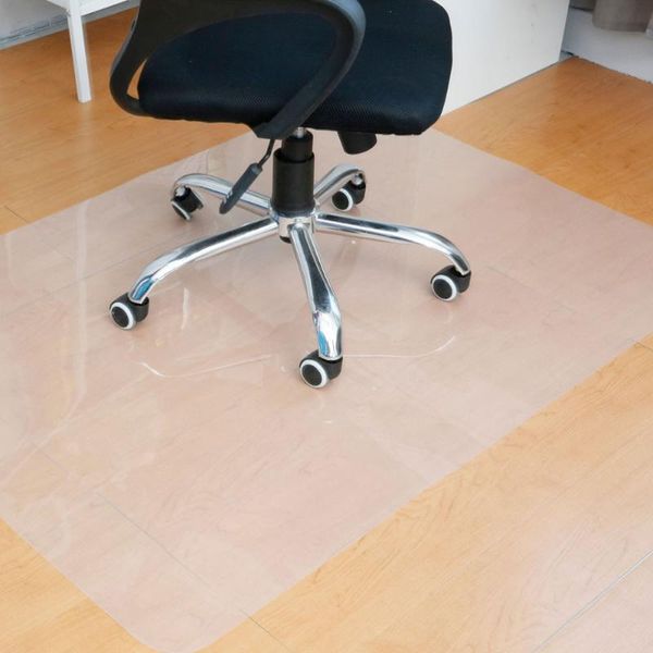 

carpets 1pc pvc non-slip mat transparent chair carpet cushion floor protector