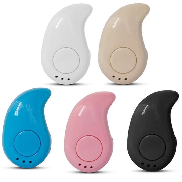 Mini Wireless Kleine Bluetooth-Kopfhörer Stereo Light Stealth Kopfhörer Headset Ohrhörer mit Mikrofon