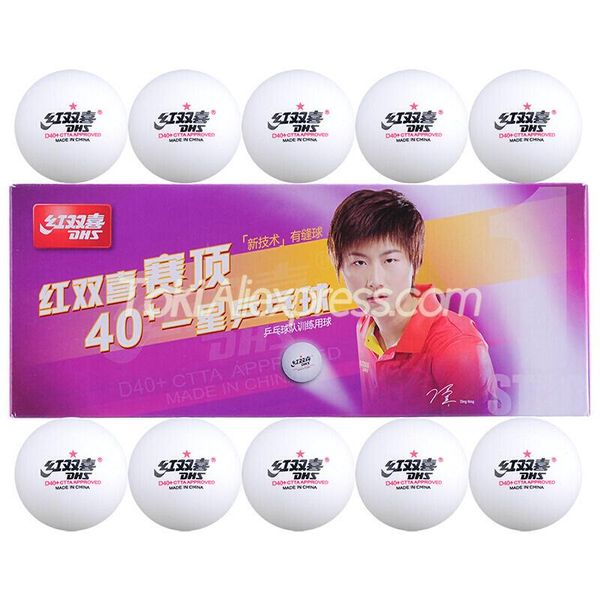 

balls dhs table tennis ball d40+ 1-star plastic abs original pong
