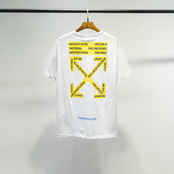 

mens t shirt off summer oil painting ink-splashing tape starry sky high street pure cotton short-sleeved loose male t-shirt ins tide brand w, White;black