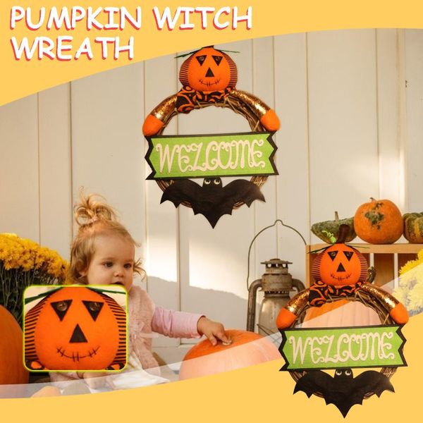 

decorative flowers & wreaths halloween decoration listing rattan circle wreath haunted house fresh and natrual home decor decoración