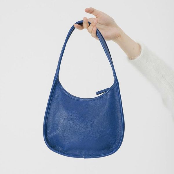 

vintage design pu leather ladies baguette purse handbags fashion women underarm shoulder bag casual female small armpit bags