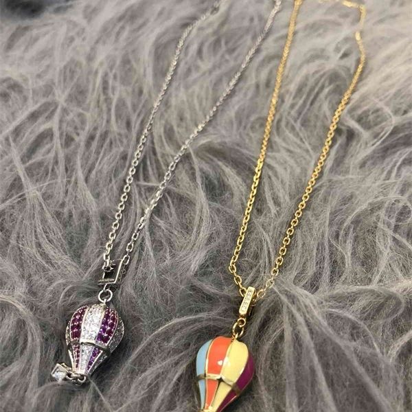 

D family brass CD Necklace women's little exaggerated hip hop punk style neck chain temperament women's chain small 1q, Silver