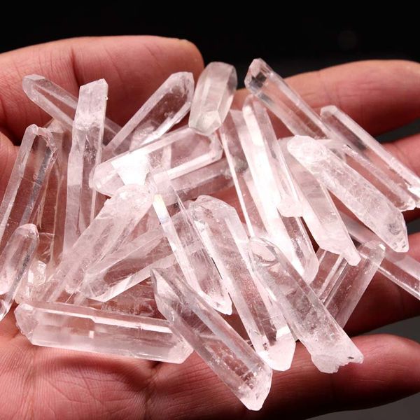 Sacchetto sfuso all'ingrosso da 200 g !! Piccoli punti Clear Quartz Crystal Mineral Healing Reiki Good QylNGN Hairclippersshop