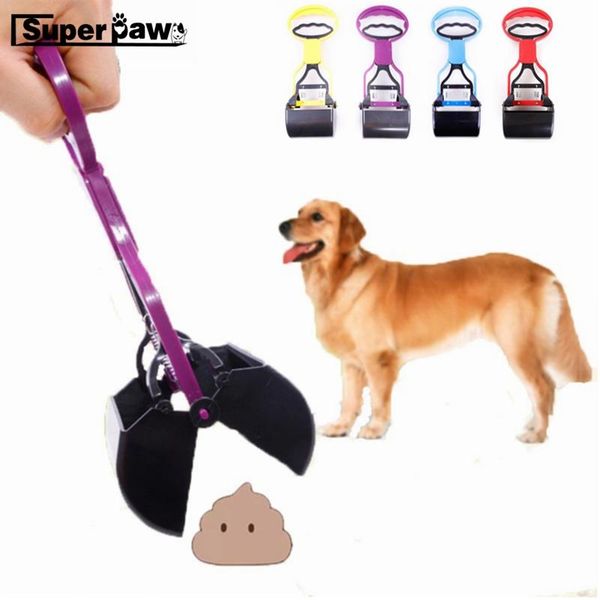 

pet pooper scooper long handle jaw poop scoop clean pick up animal dog dogs puppy cat waste picker cleaning tools outdoor mdd12 travel & out