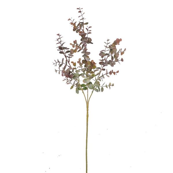 

decorative flowers & wreaths simulation plants artificial flower plastic round leaf cuttings wedding dÃ©cor 67cm eucalyptus home decoration