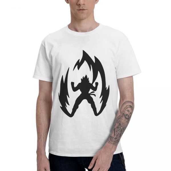 

men's t-shirts anime fans son goku 16 tshirts soft and comfortable short sleeveround neck t-shirt, White;black
