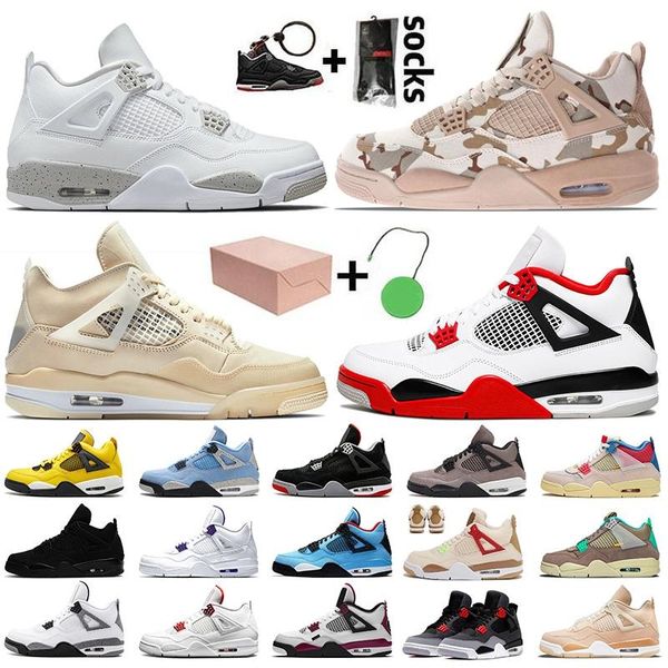 

jordon s 4 jorden 4s basketball shoes for men women jumpman sneakers white oreo back cat university blue mocha shimmer lightning jordon4s ai