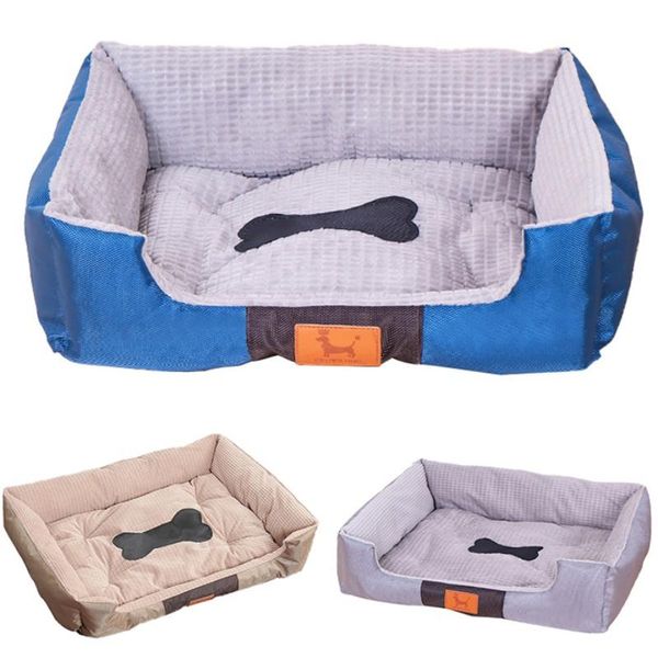 

kennels & pens cat's house dog bed plush fabric comfortable pet supply small summer universal large cat nest mat sq