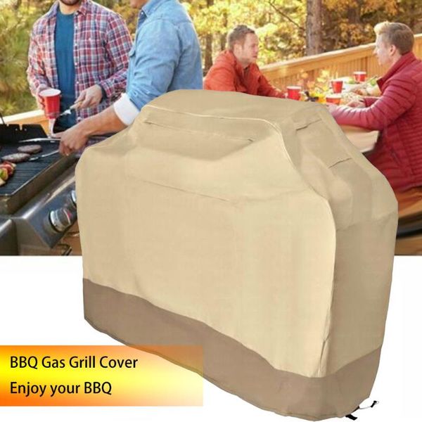 

shade apricot color bbq cover outdoor dust waterproof heavy duty grill rain protective barbecue square
