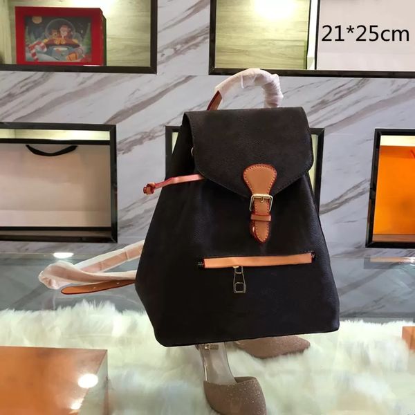 

men women luxury school bags backpacks floral back pack students string smile tag travel shoulder bag fashion purses flowers