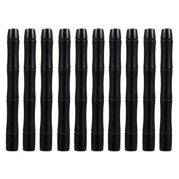 

10pcs chinese style round fan handles diy wood hand grips other home decor