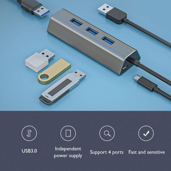 

hubs ultra slim data hub usb flash drives 3.0 multi splitter 4 ports power adapter for printer keyboard mouse