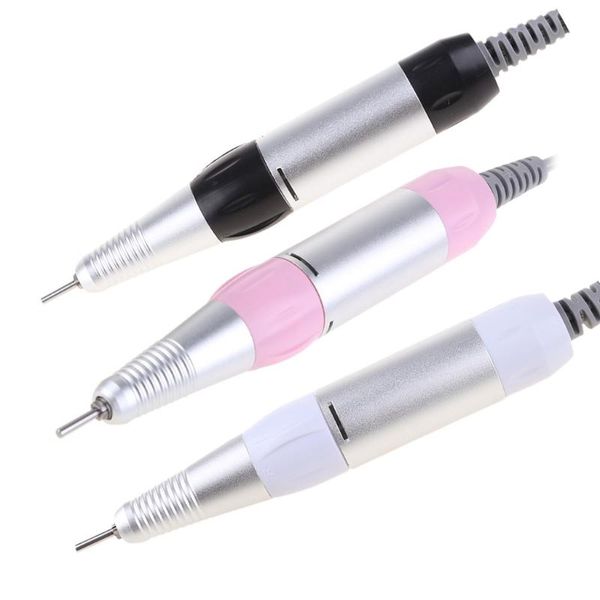 

nail art equipment drill machine 30000rpm high speed durable electric file kits for salon shaping buffing acrylic nails, Silver