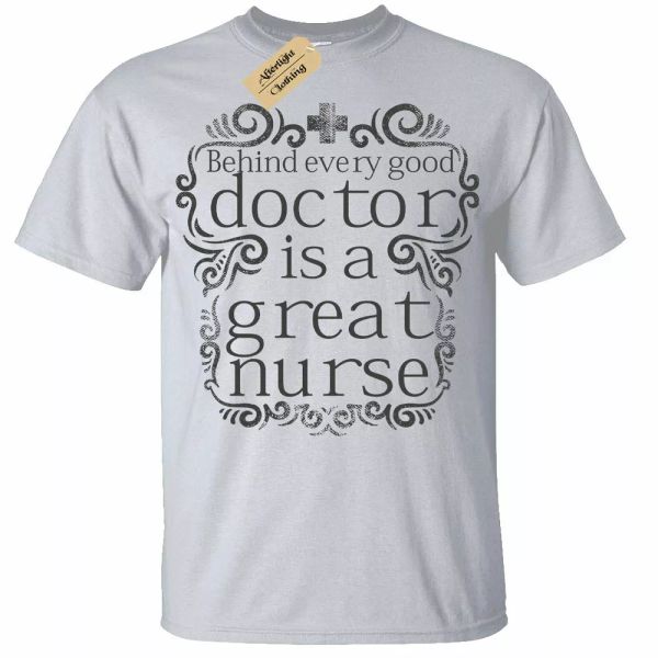 

Gran Enfermera Camiseta Enfermeras Doctor Regalo Top Hombre, White;black
