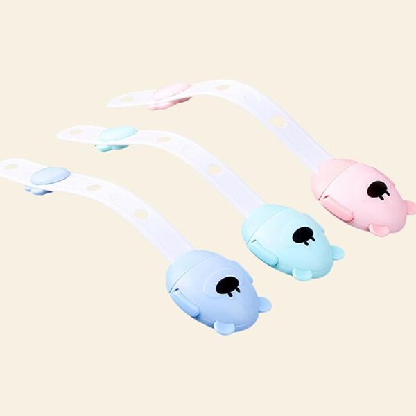 

1pcs baby safety cabinet door drawers refrigerator toilet locks multifunctional children plastic for kids care carriers, slings & backpacks