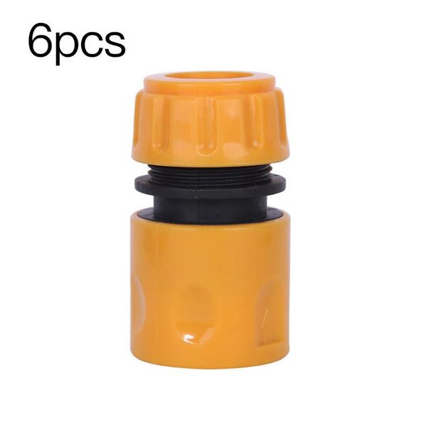

6pcs water hose connector garden watering car washing quick connect pipe plastic connnector gardening accessories equipments