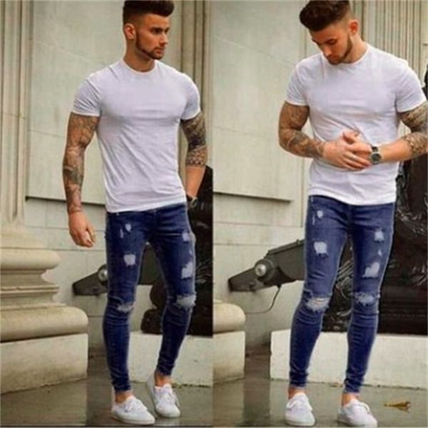 

fashion jeans type of ny for men, Blue