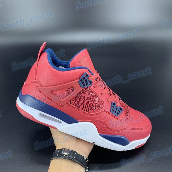 

white x sail bred paris 4 4s basketball shoes men sneakers guava ice blue noir denim game royal rasta se neon trainersk2x7