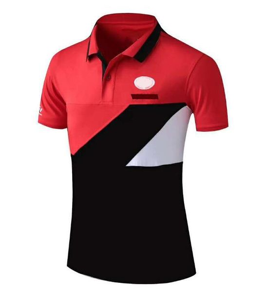 

2021 new motorcycle suit polo shirt short-sleeved polyester quick-drying motorcycle racing suit short-sleeved t-shirt quick surrender polo s