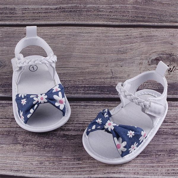 

first walkers born toddler baby girl summer bowknot sandals casual soft sole crib shoes infant prewalkers anti-slip prewalker 0-18m