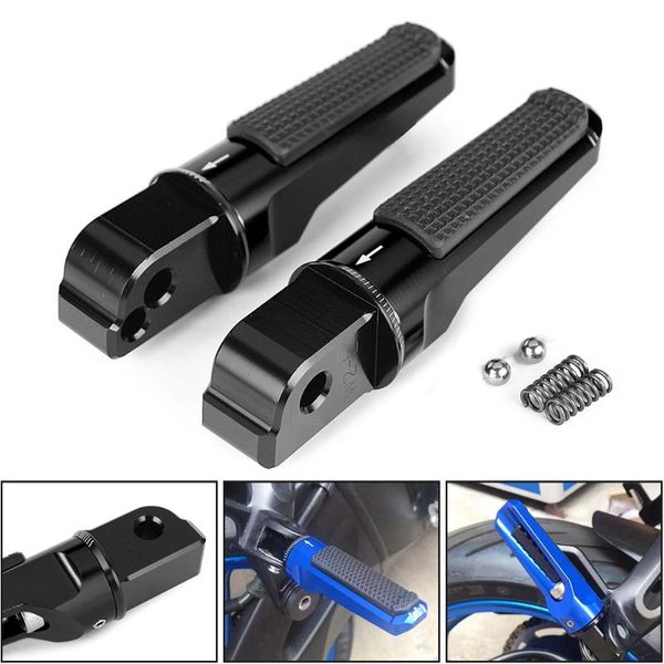 

pedals for s1000r s1000rr 14-19 cnc rear passenger foot pegs pedal footrests s1000 r rr 2014 2021