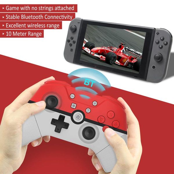 

game controllers & joysticks ipega wireless bluetooth gamepad is suitable for switch pro/usb pc controller joystick, with nfc 6-axis vibrati